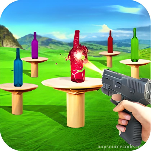 Real Master Bottle Shooter Expert : Shoot Bottles Gun Shooter 3D