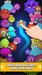 Space Virus War - Shooting Game