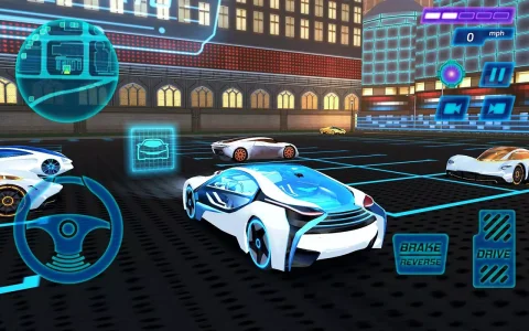 Futuristic Car Simulator