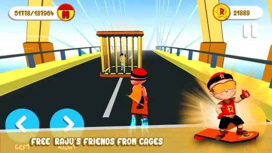 Mighty Raju 3D Hero: Endless Running Chase