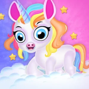 Baby Unicorn Pet Nursery Care and Dress up