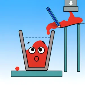 Happy Glass & Glass Sketch Game