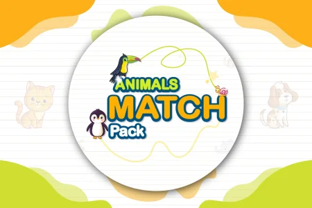 Animals Match Maze Pack