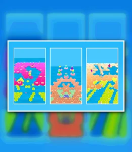 Hexagon Fall | Template + Editor