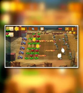 Angry Plants Fighting