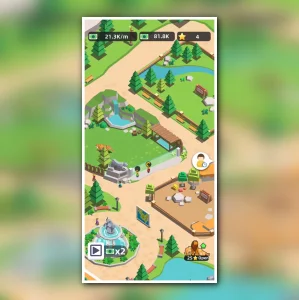 Zoo Idle 3D Tycoon | Wildlife Park