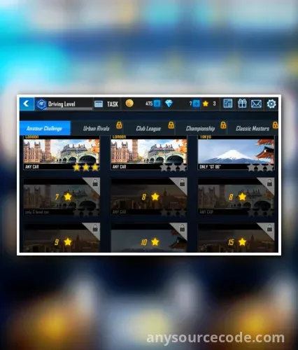 Street Racing 3D Unity Game Source Code