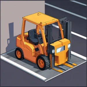 Forklifter Simulator : Wrong Car Parking