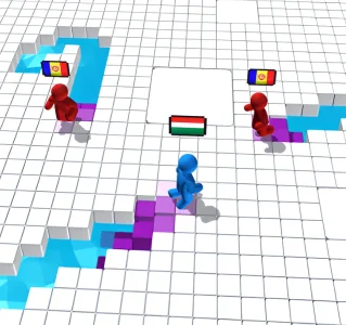 Fall Rush.io Hyper Casual Game