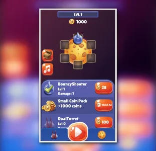 Space Defender – Hyper Casual Unity Game