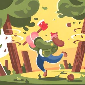 Chop & Mine Game Template