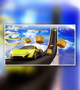 Extreme Mega Ramp Stunt Car Racing : Impossible Track Stunt