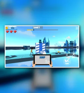 Water Stuntman Run - Water Park Games