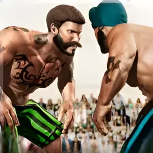 Kabaddi Game Knockout League Tag Team Raiders