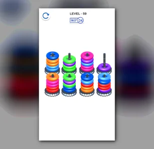 Hoop Stack 3D Puzzle