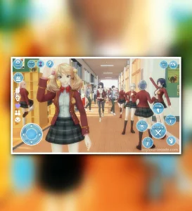 Anime School Girl Dating Sim