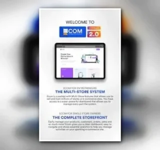 Ecom – Fast Multi Store Front Builder (SaaS)