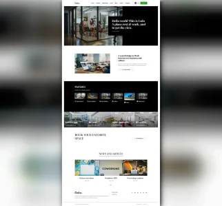 Golo - Office Rental And Coworking Space Script Theme v1.0
