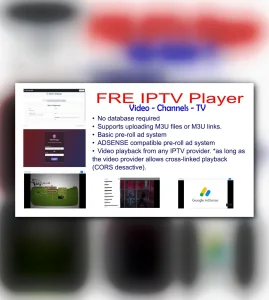 FRE IPTV Player - TV Channels VOD Video Stream