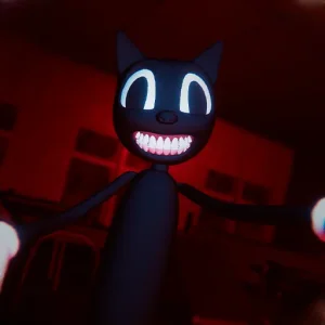 Cartoon Cat Scary
