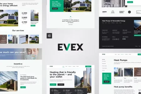 Evex - Energy WordPress Theme