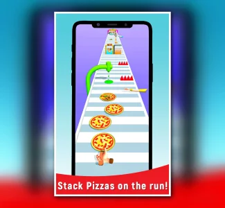 Pizza Long Stack Maker 3D