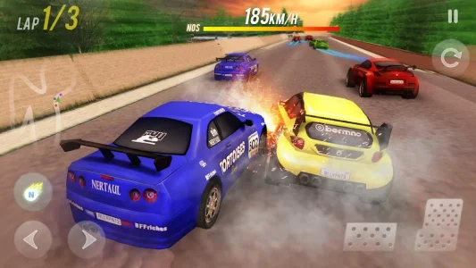 Nitro Racing 3d : Speed Car lap Racing Games
