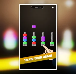 Bolts And Nuts Screw Sort Puzzle