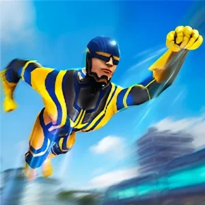 Super Light Speed Rescue 3D: City Hero Mission