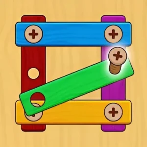 Wood Nuts & Bolts Screw
