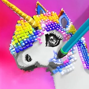 Diamond Painting ASMR Coloring