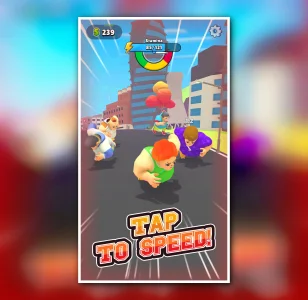 Run Clicker: Tap Muscle Up