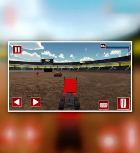 Monster Truck Stunt Derby Game
