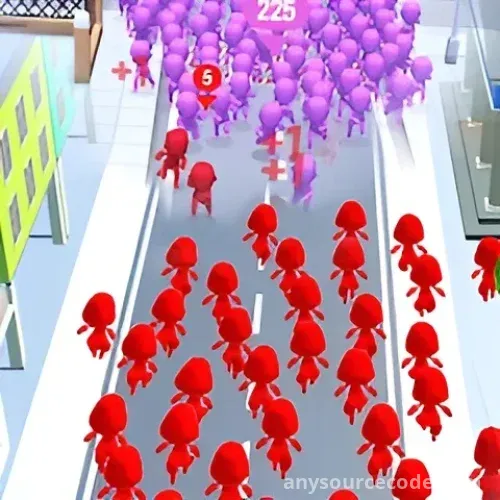 Crowd in City - Master of the Streets 3D