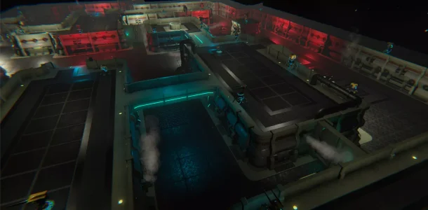 Top-Down Sci-Fi Modular Environment