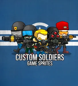 Custom Soldier - Game Sprites