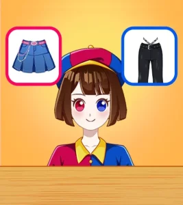 Left or right: Magic Dress up