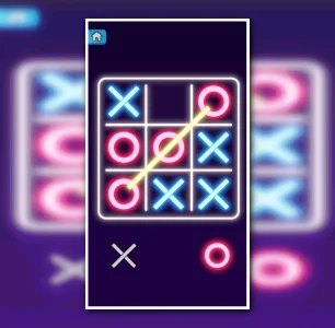 Tic Tac Toe Glow