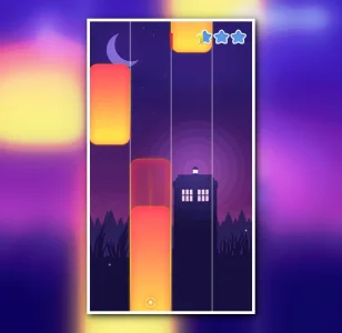 Piano Music Tiles Template