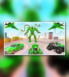 Octopus Robot Car Transformer