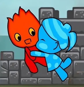 Red boy and Blue girl