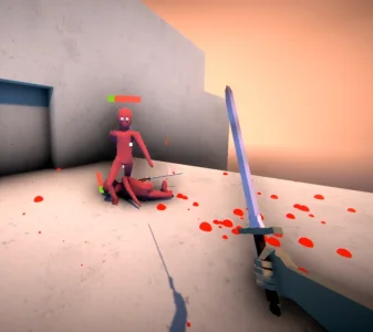Action Parkour Sword & Powerup Game