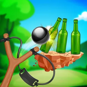 Knock Down Bottles - Bottle Shooting Game