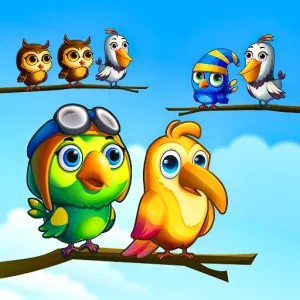Bird Sort Puzzle: Color Matching Master