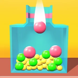 Squeezing Fit Ball - Tap & Fit Puzzle Game