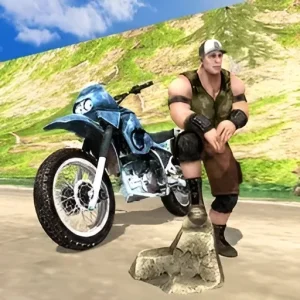 Wrestlers Bike Race