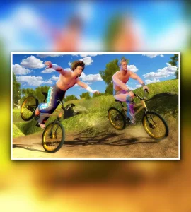 Wrestlers Bike Race