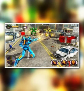 Robot Car Ball Transform Fight