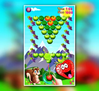 Fruit Poper Basket : Fruity Shooter Quest