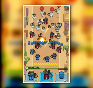 Toilet Fight: Police vs Zombie